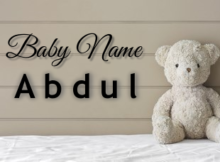 Baby Name Abdul