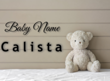 Baby Name Calista