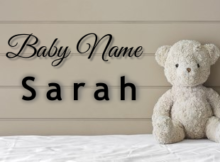 Baby Name Sarah