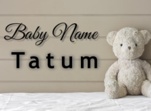 Baby Name Tatum
