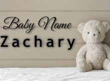 Baby Name Zachary