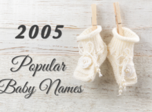 Popular Baby Names 2005