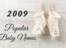 Popular Baby Names 2009