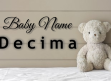 Baby Name Decima