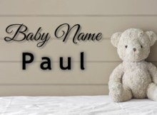 Baby Name Paul