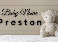 Baby Name Preston