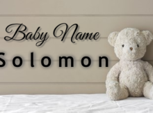 Baby Name Solomon
